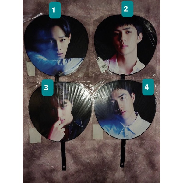 EXO Official The Exordiumin Japan Uchiwa Fan | Shopee Philippines