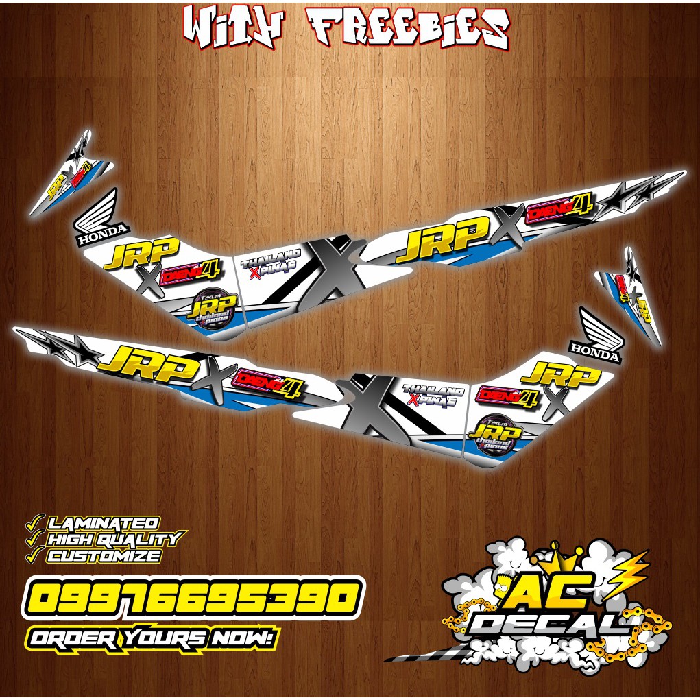 Nice 125/Rs 125 JRP Decal Acdecal | Shopee Philippines