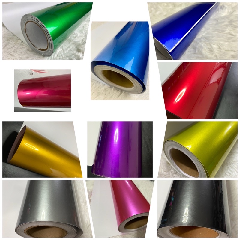 Big Cut Glossy Candy Wrap Sticker(4ft x 2meters) | Shopee Philippines