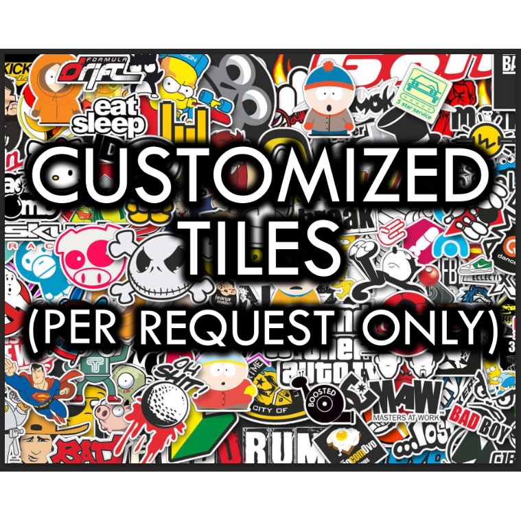 Customized Designs/Tiles (per request only) | Shopee Philippines