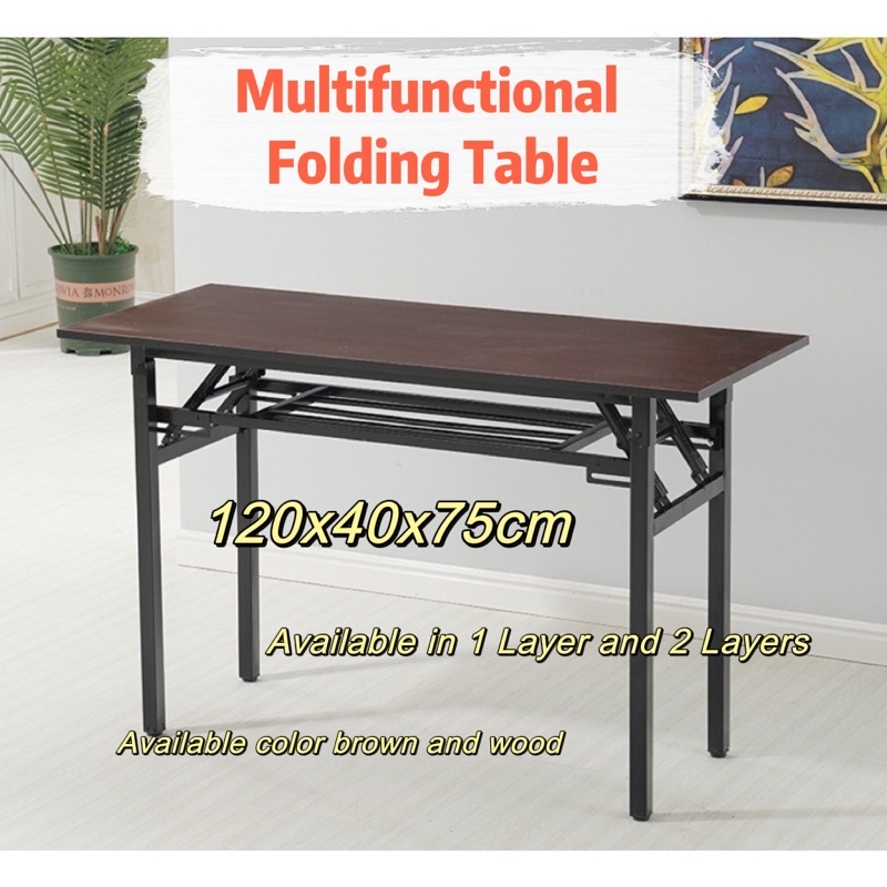 120cm Multipurpose Foldable Dining Computer Study Table Office Desk