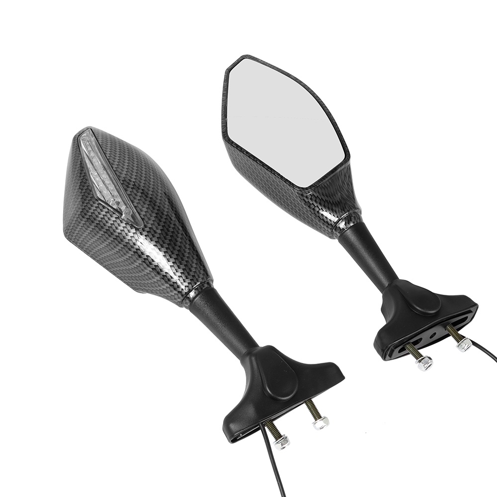 SIDE MIRROR LED SIGNAL FAIRING MODENAS PULSAR RS 200 YAMAHA R15 V3 ...