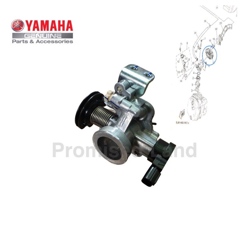 Mio i 125 Throttle Body Yamaha Genuine Shopee Philippines