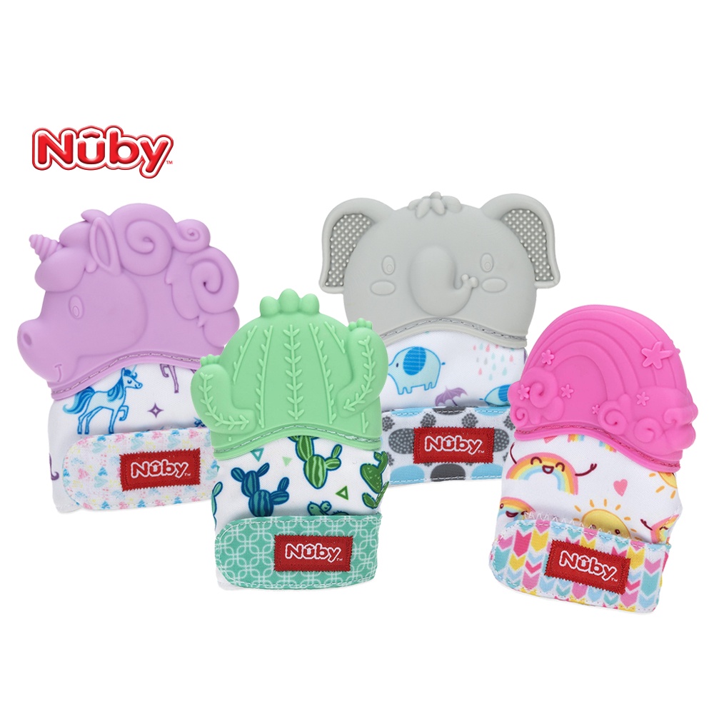 Nuby Happy Hands Teething Mitten main image 1