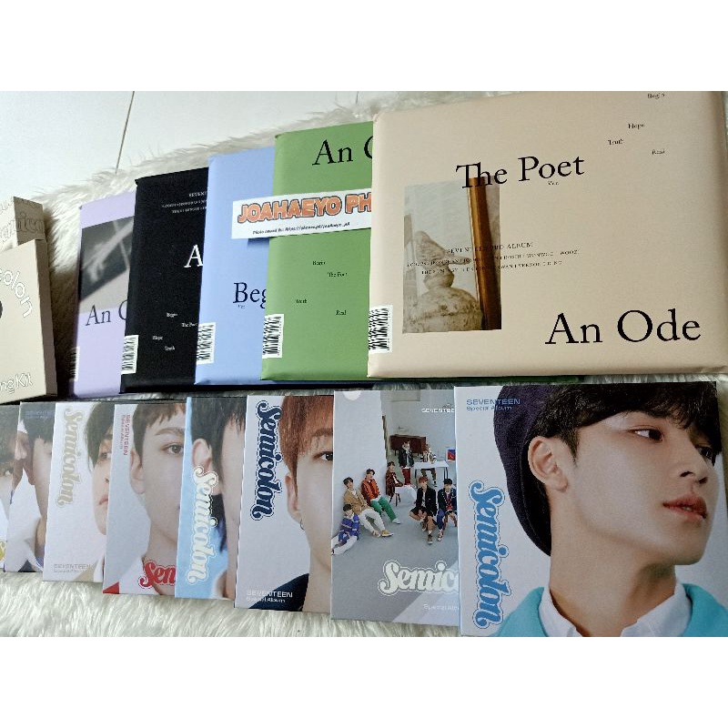 Seventeen Assorted Unsealed Albums #3 (AN ODE, SEMICOLON, UNSEALED ...