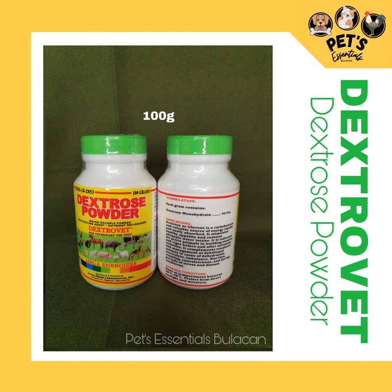 Dextrovet Dextrose Powder Water 1kg 300g 100g Shopee Philippines