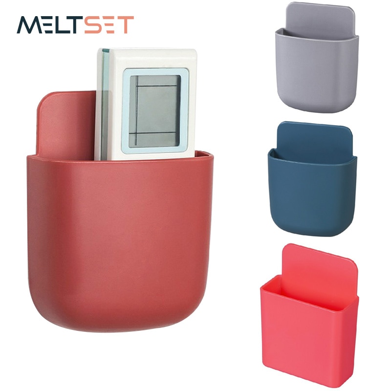 Wall Mounted Storage Box Remote Control Storage Organizer Case For Air ...