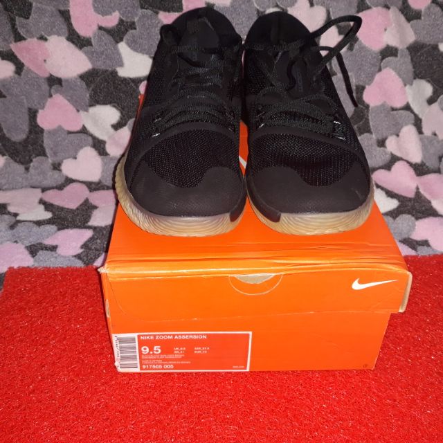 Nike zoom hotsell assersion black gum