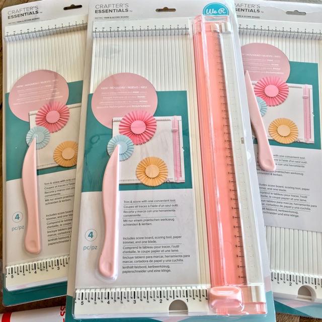 WRMK Trim & Score Board 12x12 Foldable New Version Metric Trimmer