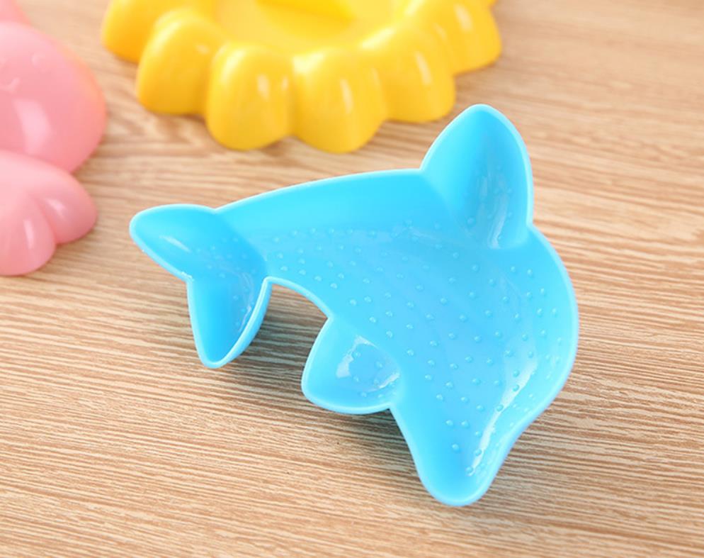 3/4 Pack Kids Cartoon Cute Rabbit Dolphin Rice Ball Shape DIY Sushi ...
