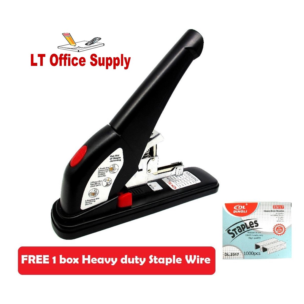 150 Sheets Capacity Heavy Duty Stapler with Free Heavy Duty Staple Wire ...