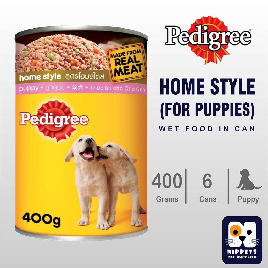 Pedigree best sale puppy cans