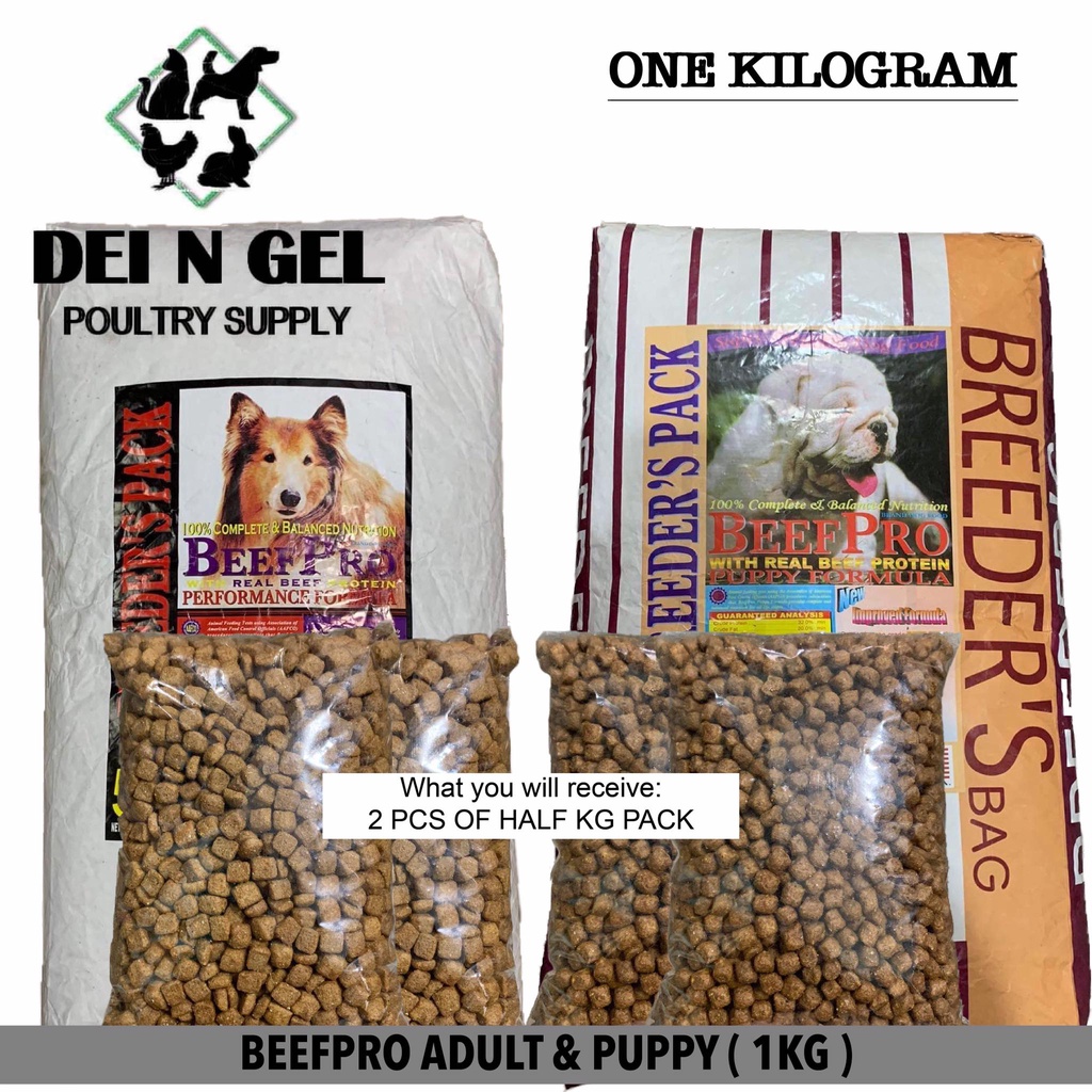 BEEF PRO DOG FOOD PUPPY OR ADULT (1 KG) Shopee Philippines