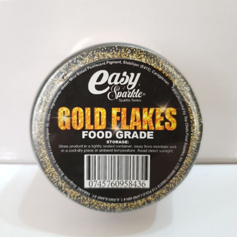 Easy Sparkle Gold Flakes Food Grade (5grams) Shopee Philippines