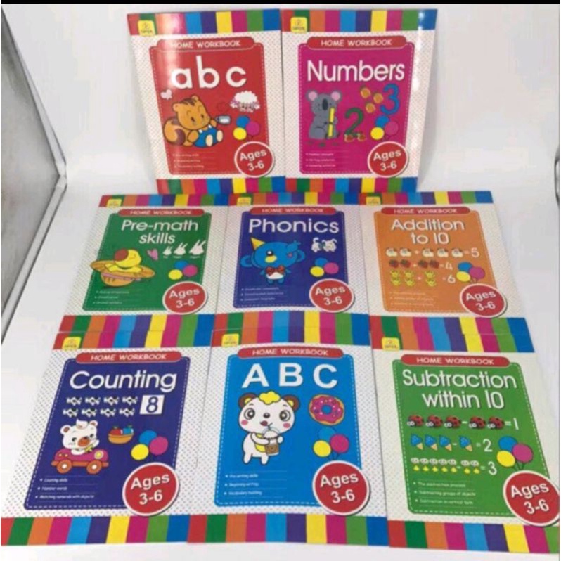 TRACING Books for Kids Writing practice Workbook | Shopee Philippines