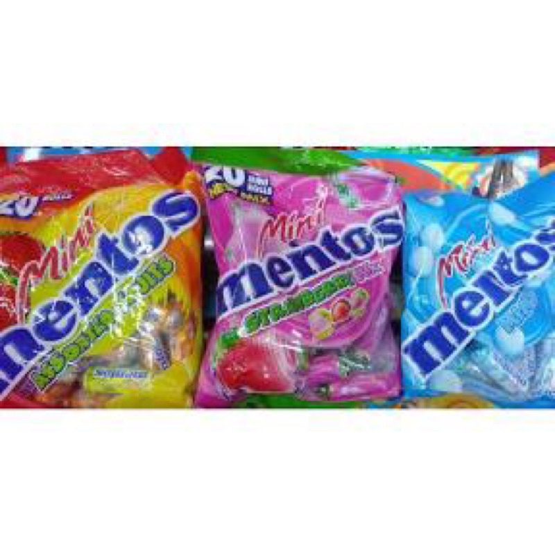 MENTOS MINI ROLLS 20 PCS PACK | Shopee Philippines