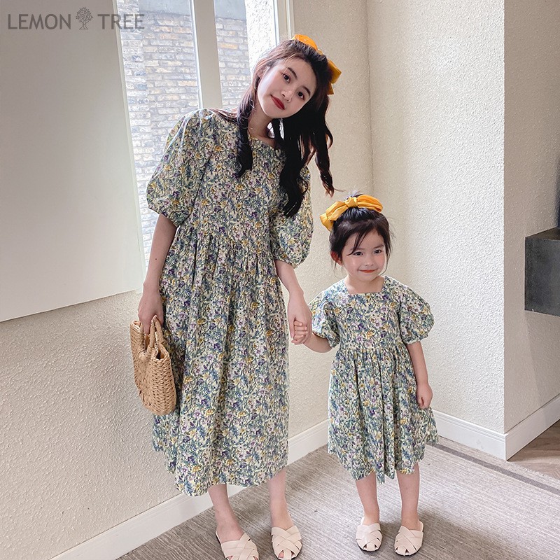 Mother daughter 2024 floral dress