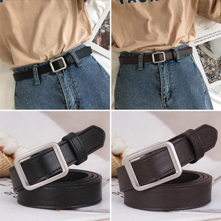 Alloy Earthy Yellow Silver Buckle Fashionable Belt, Men's New Fashion Designer Belt Luxury Letter Smooth Buckle Belts Leather Gifts Waistband Band