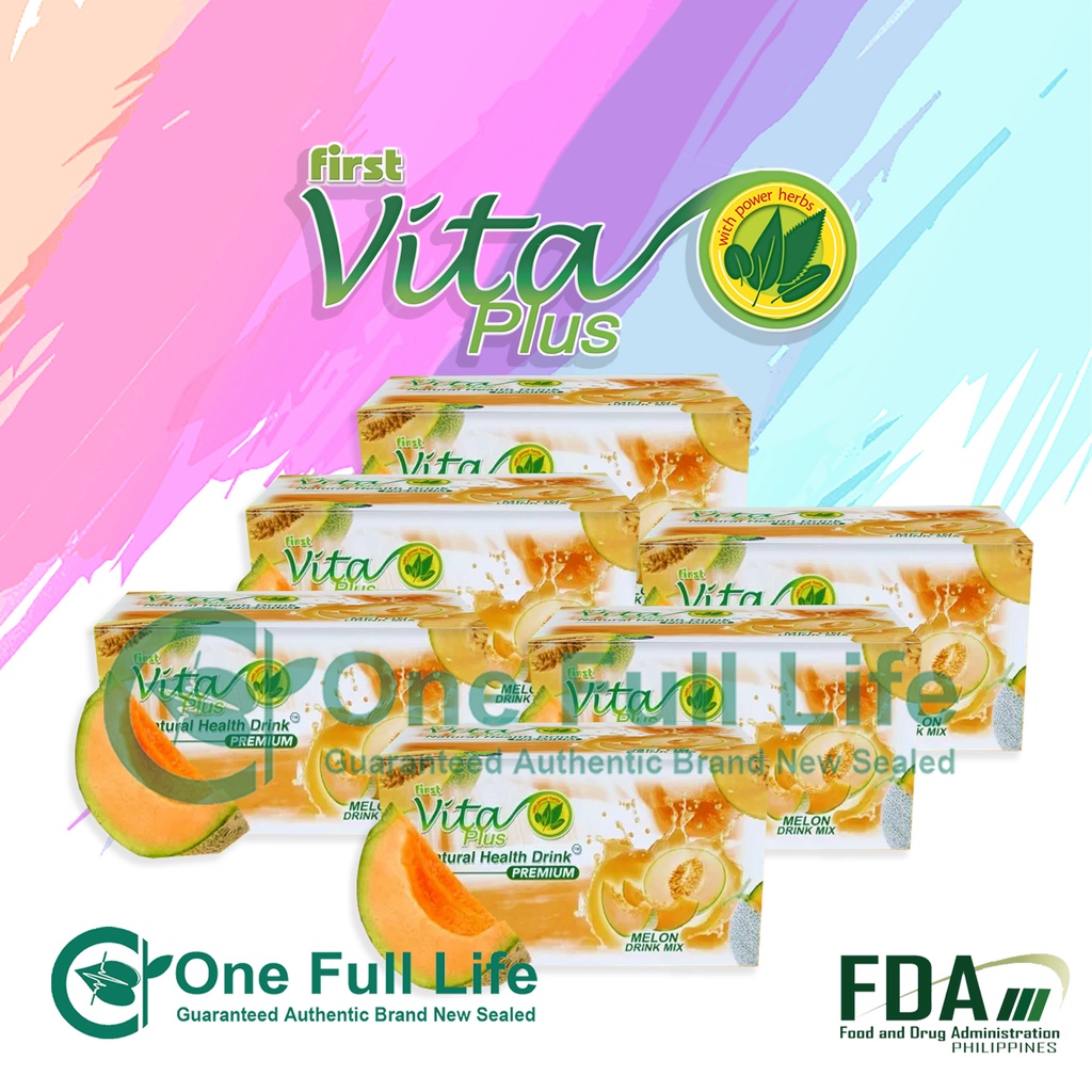 First Vita Plus MELON PREMIUM x 6 BOXES Shopee Philippines
