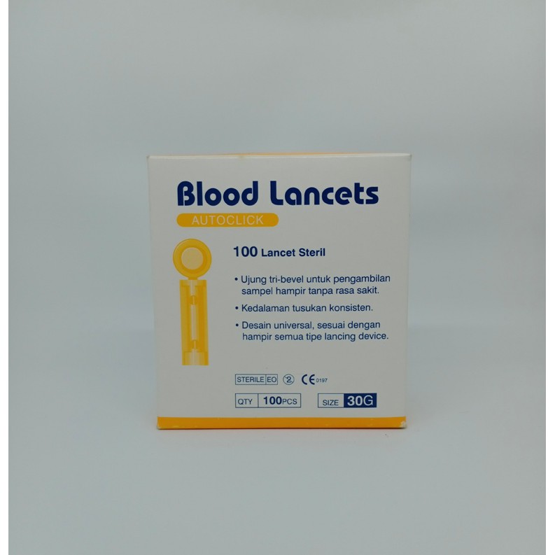 Blood Lancet 30g Onemed Universal Price Per Box Contents 100 Pcs ...