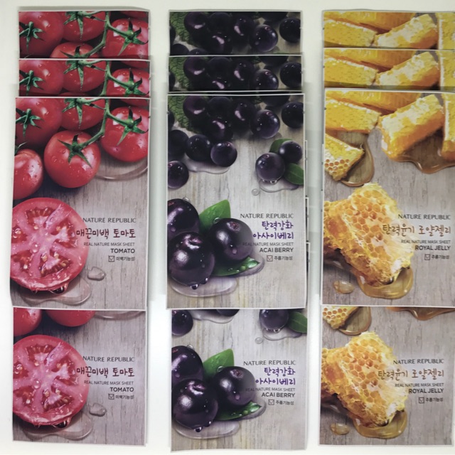 Nature Republic Mask Sheet (Expiration Sept 30, 2017) Shopee Philippines