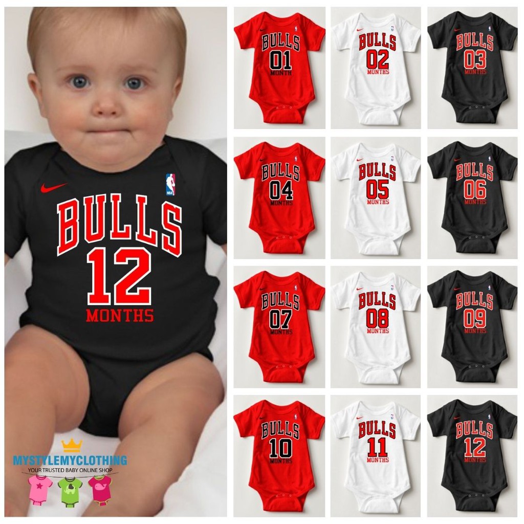 Chicago Bulls Infant Basketball Jersey Custom Baby NBA® Chicago