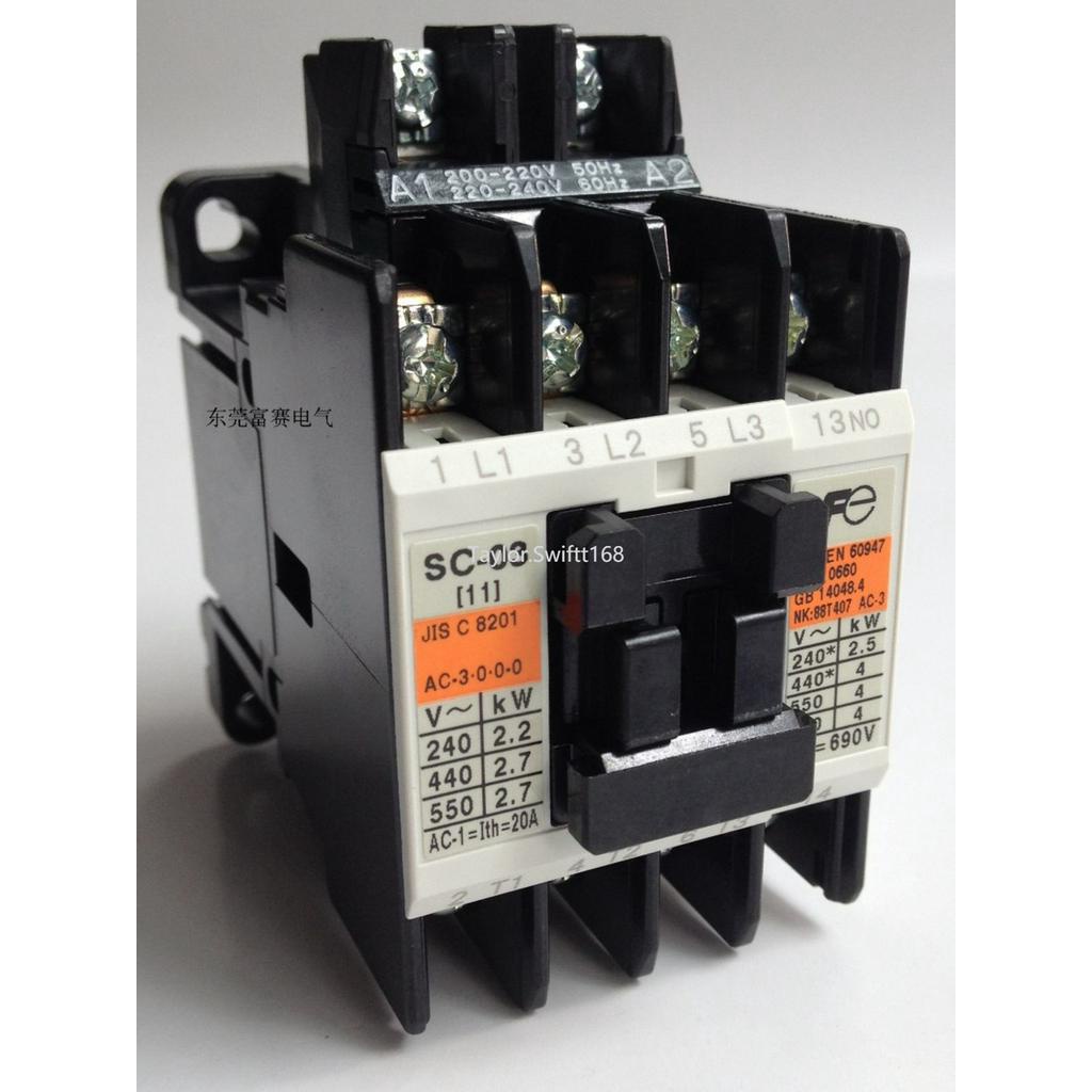 Fuji Low Voltage Electromagnetic Switch Contactor Switch Relay SC-03 ...