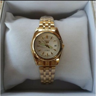Seiko 5 watch for women automatic hand movement with date!! | Shopee  Philippines