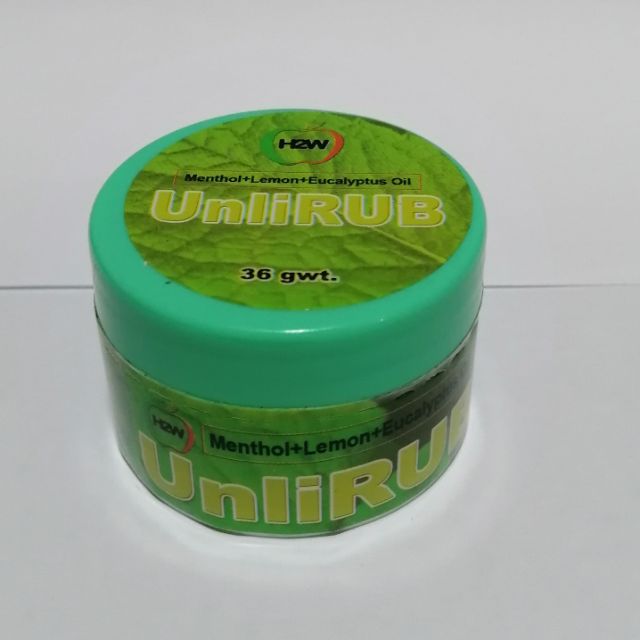 H2W Unlirub (known as CF Wellness Rub) | Shopee Philippines