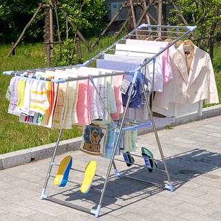 Large Clothes Drying Rack | Amish 52 inch tall indoor folding rack