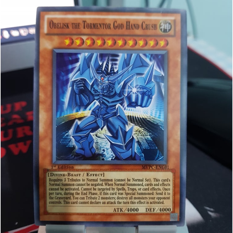 Obelisk the Tormentor God Hand Crush | CL@$S A (ARC-V) | Yu-Gi-Oh ...