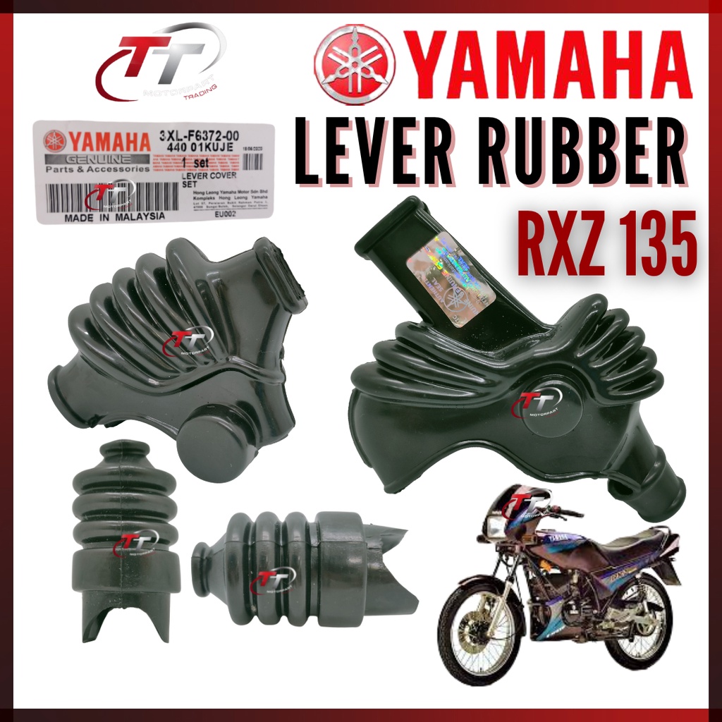 RXZ LEVER RUBBER SET LEVEL GETAH BRAKE BREAK BREK BRAK CLUTCH KLAS ...