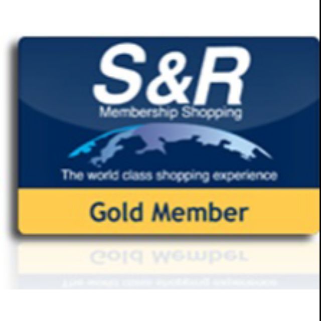 S&R Gold Membership Card Shopee Philippines