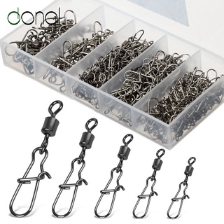 Fishing Connector Rolling Swivel Snap Stainless Steel Fishing