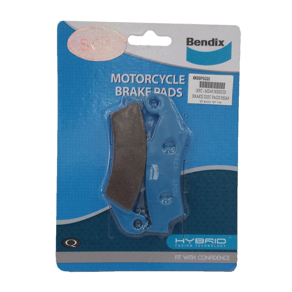 Bendix Brake Pads MD45 for Honda [front]XLR200, [front]XL125 | Shopee ...