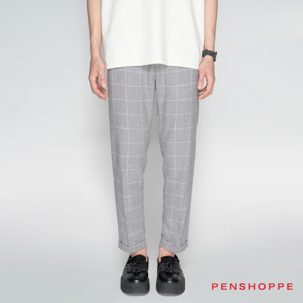 Penshoppe on sale plaid pants