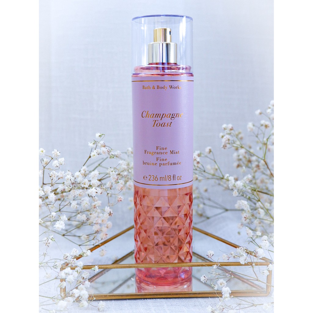 Bath and Body Works CHAMPAGNE TOAST Fine Fragrance Mist Shopee