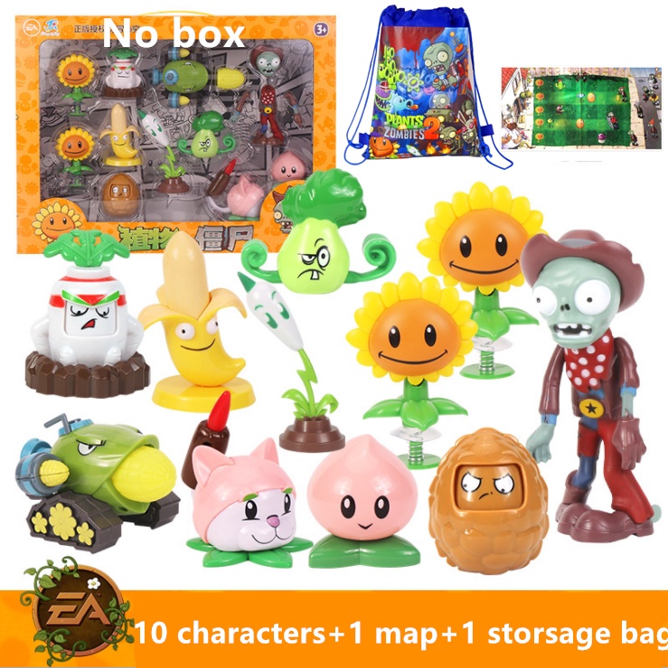 Plants vs Zombies Toys, Soft Rubber Zombie Sets, Hand Puppets, Piranhas ...