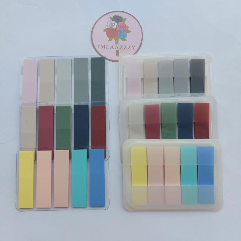 100 sheets Index Sticker Label Bookmark Pull tabs | Shopee Philippines