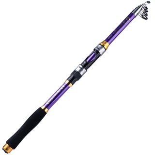 Sougayilang Fishing Rod 1.8m/2.1m/2.4m Telescopic Long Throw Sea For Bass