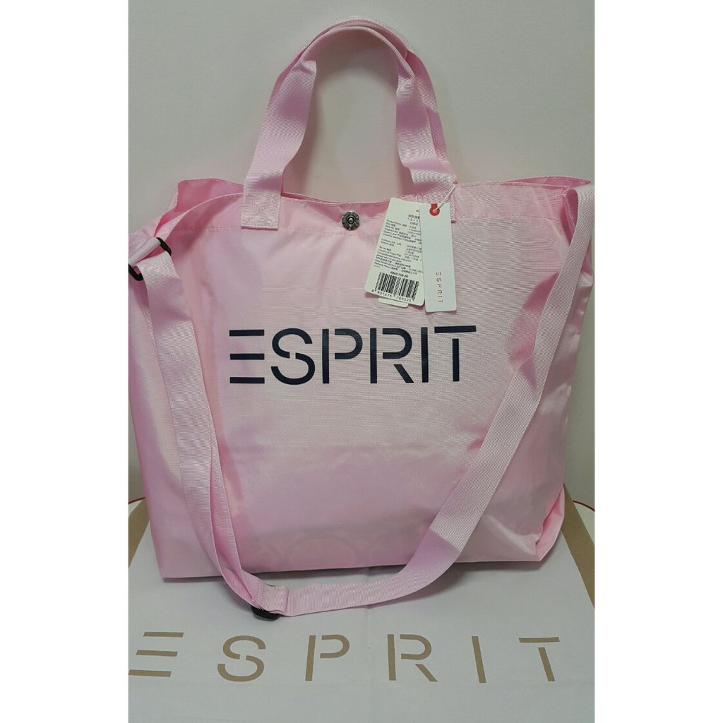 ESPRIT Weekender Bag Blush Pink Shopee Philippines