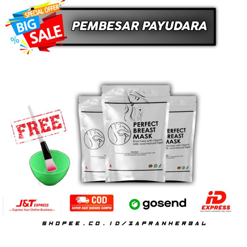 Perfect Breast Mask Herbal Breast Enlargement Mask | Shopee Philippines
