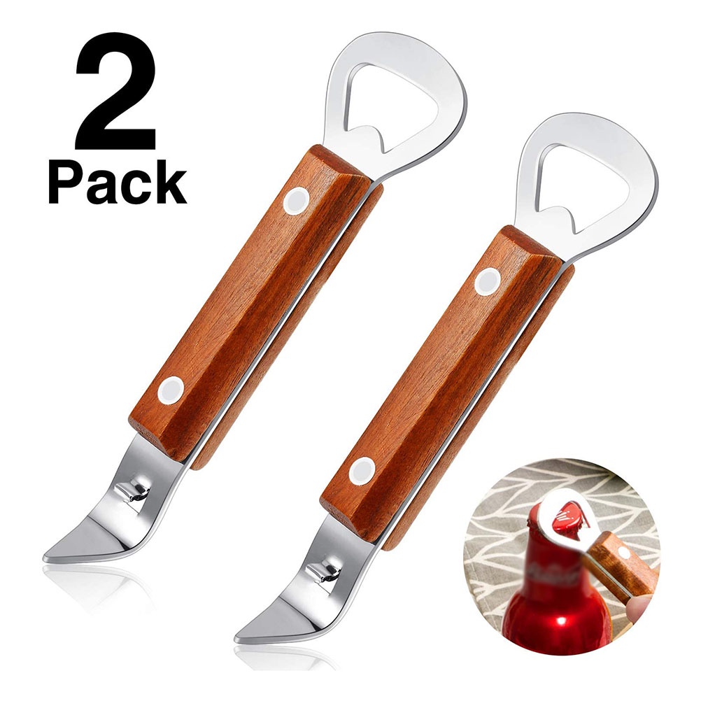 Magnetic Bottle Openers Classic Stainless Steel Beer Punch Opener