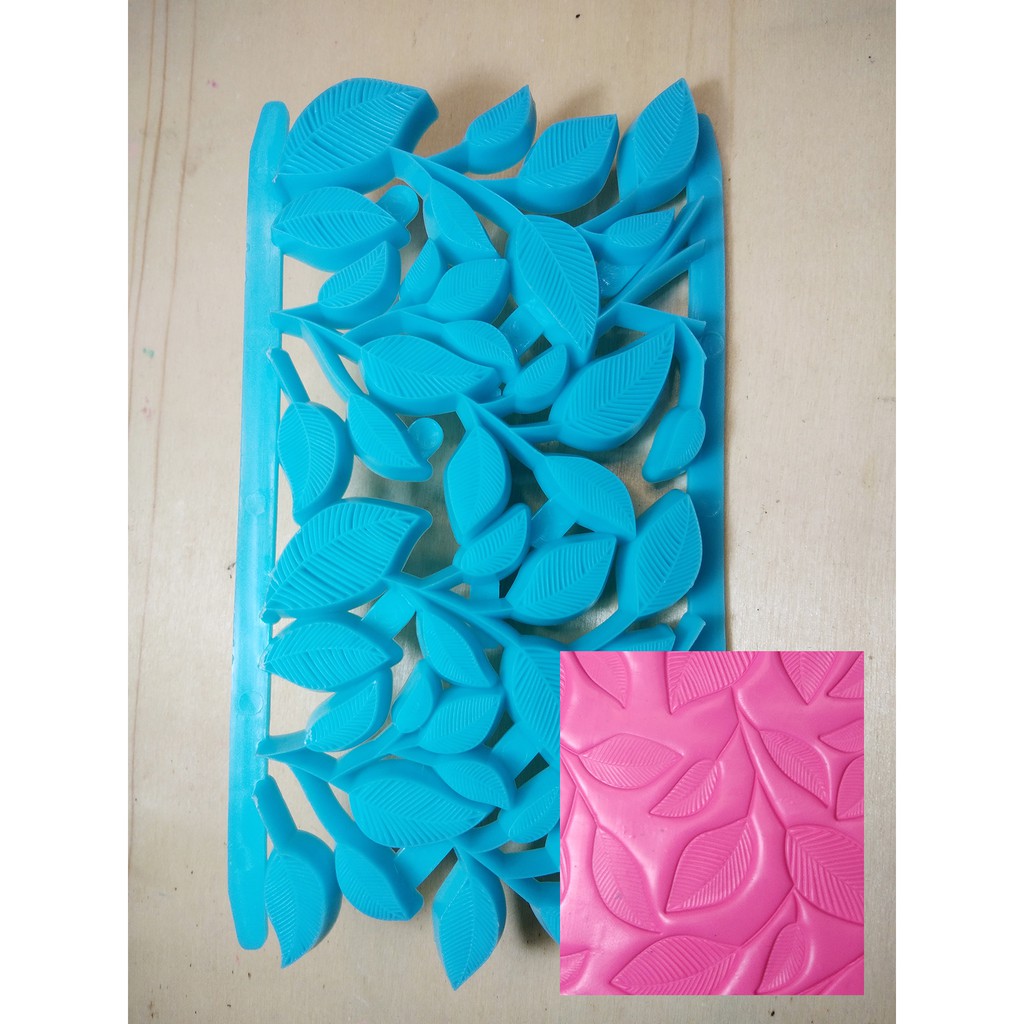 Texture Embossing Mould Impression Stamp for Polymer Clays Air Dry