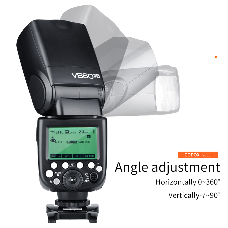[Spot quick delivery] godox V860II V860 high-speed sync TTL flash ...