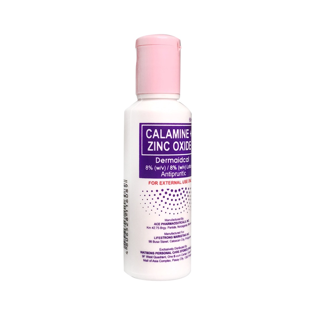 DERMAID Calamine and Zinc Oxide 60ml | Shopee Philippines