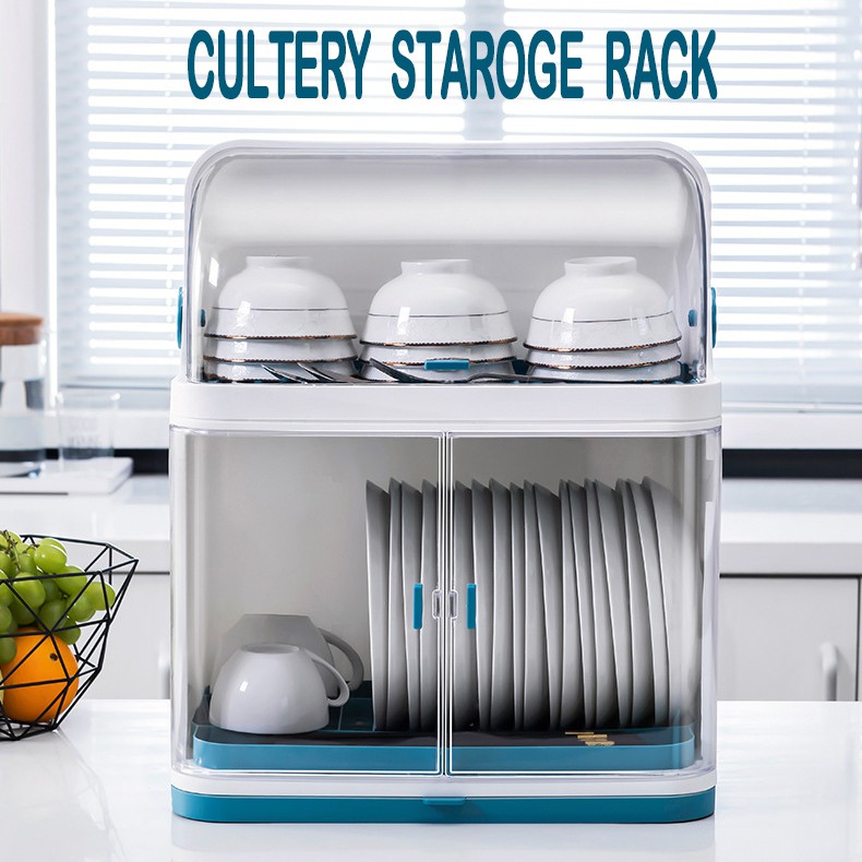 Dish rack with cover outlet shopee