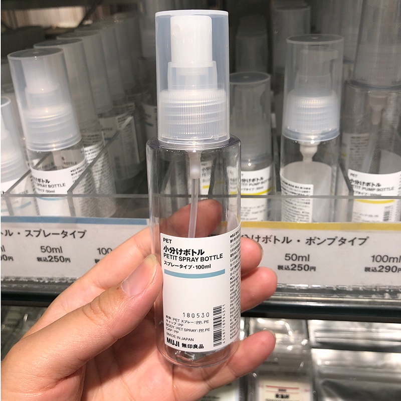 Muji spray clearance bottle