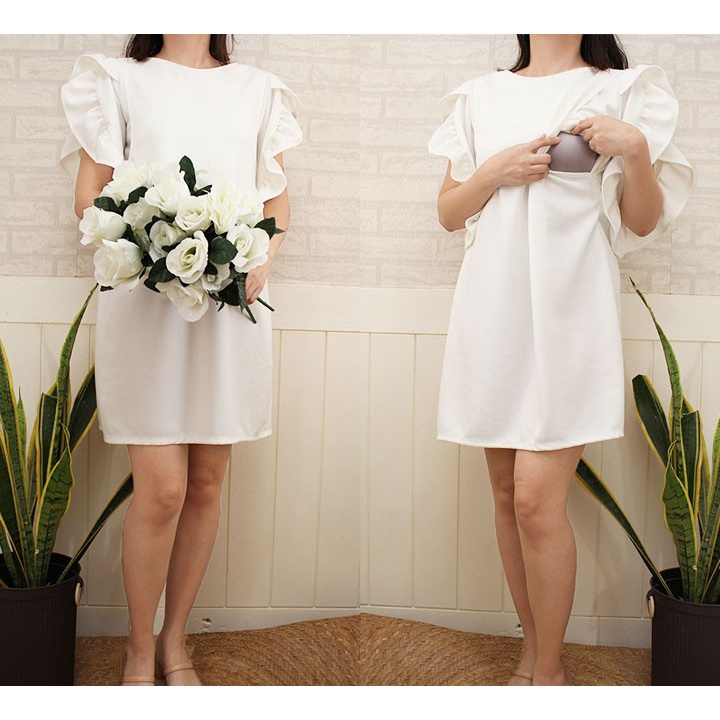 White Dress Collection Bridal Civil Wedding Baptismal