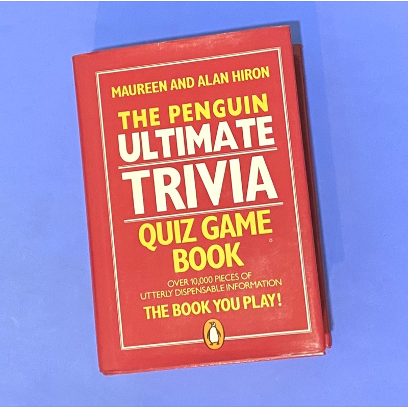 The Penguin Ultimate Trivia Quiz Game Book (Preloved/Second hand books